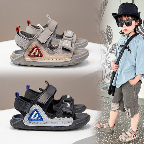 [381291 Size 26-36] - Sepatu Sandal Sporty Shoes Trendi Fashion Anak Laki-Laki Cowok - Motif Mix Color - BABYHOKI STORE