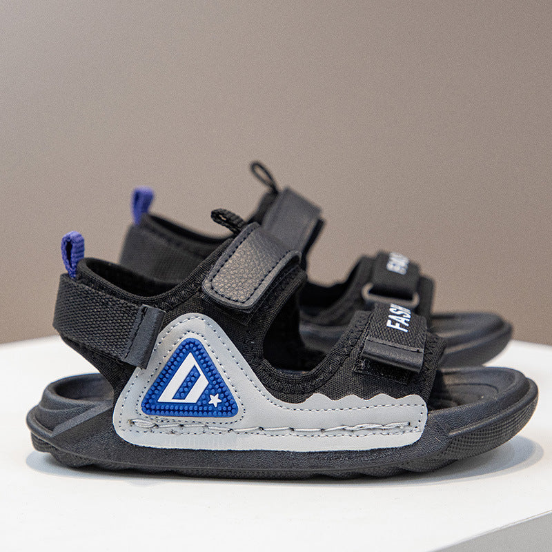 [381291 Size 26-36] - Sepatu Sandal Sporty Shoes Trendi Fashion Anak Laki-Laki Cowok - Motif Mix Color - BABYHOKI STORE