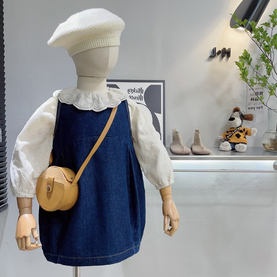 CLEARANCE SALE [Dress Lengan Kutung] 6 Tahun BB 22-26kg Gaun Anak Cewek Perempuan