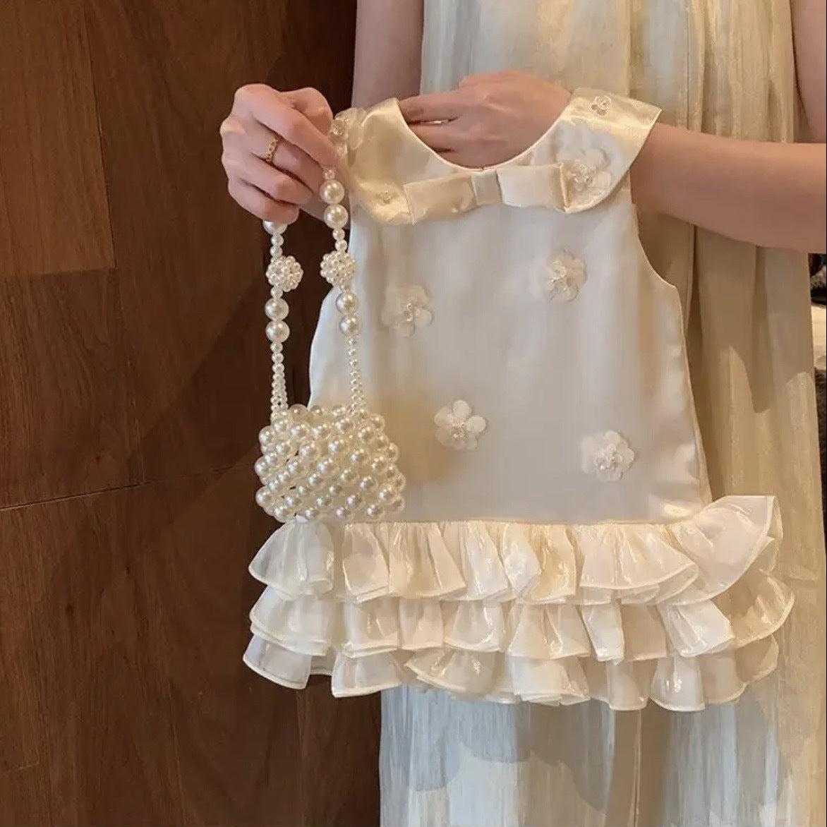 CLEARANCE SALE [Dress Lengan Kutung] 5 Tahun BB 18-22kg Gaun Anak Cewek Perempuan