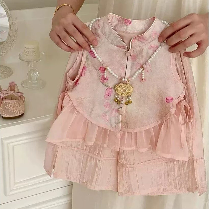 CLEARANCE SALE [Setelan Celana Panjang] 6 Tahun BB 22-26Kg One Set Anak Cewek Perempuan