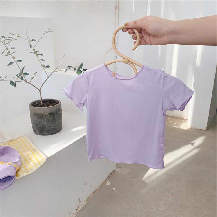 CLEARANCE SALE [Kaos Lengan Pendek] 3 Tahun BB 10-14Kg Baju Atasan T-shirt Lengan Kutung Anak Cewek Perempuan