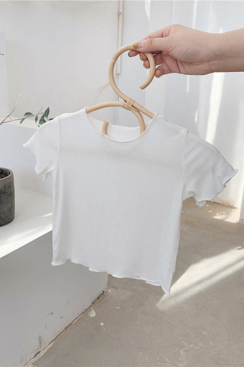 CLEARANCE SALE [Kaos Lengan Pendek] 4 Tahun BB 14-18Kg Baju Atasan T-shirt Lengan Kutung Anak Cewek Perempuan