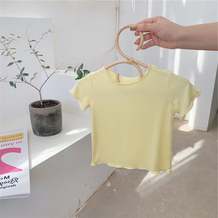 CLEARANCE SALE [Kaos Lengan Pendek] 4 Tahun BB 14-18Kg Baju Atasan T-shirt Lengan Kutung Anak Cewek Perempuan