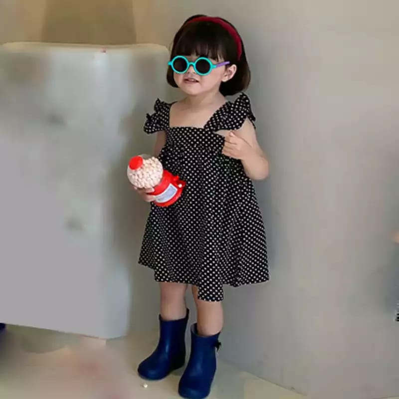 CLEARANCE SALE [Dress Lengan Kutung] 6 Tahun BB 22-26kg Gaun Anak Cewek Perempuan