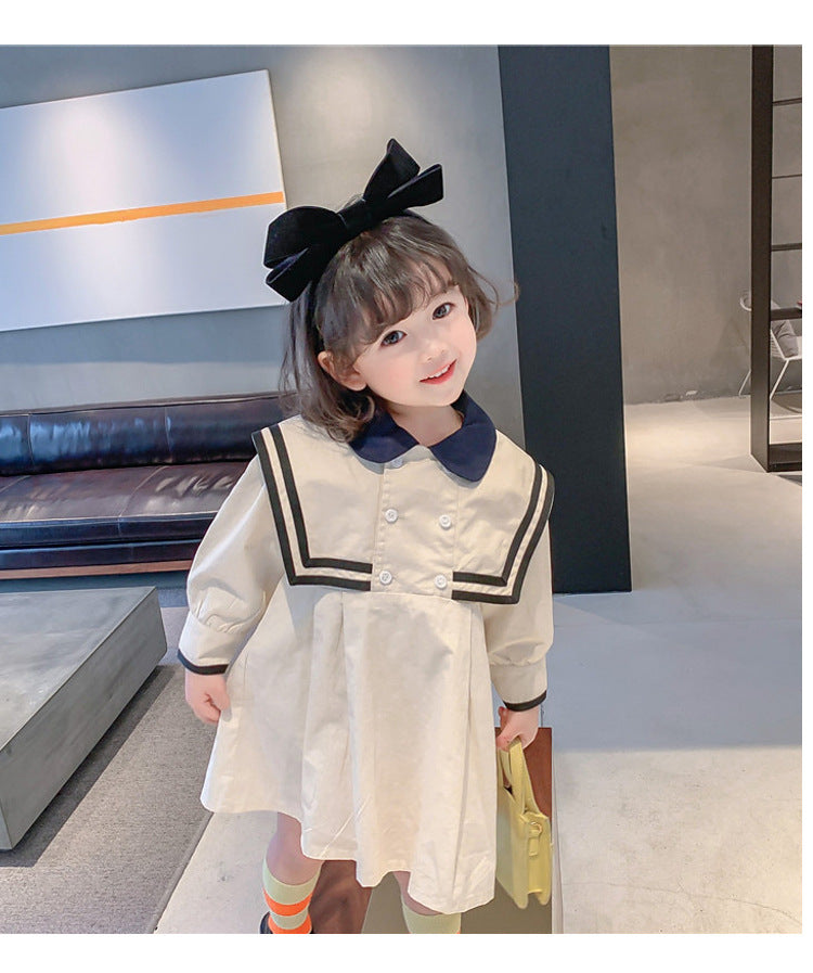 CLEARANCE SALE [Dress Lengan Panjang] 5 Tahun BB 18-22kg Gaun Anak Cewek Perempuan
