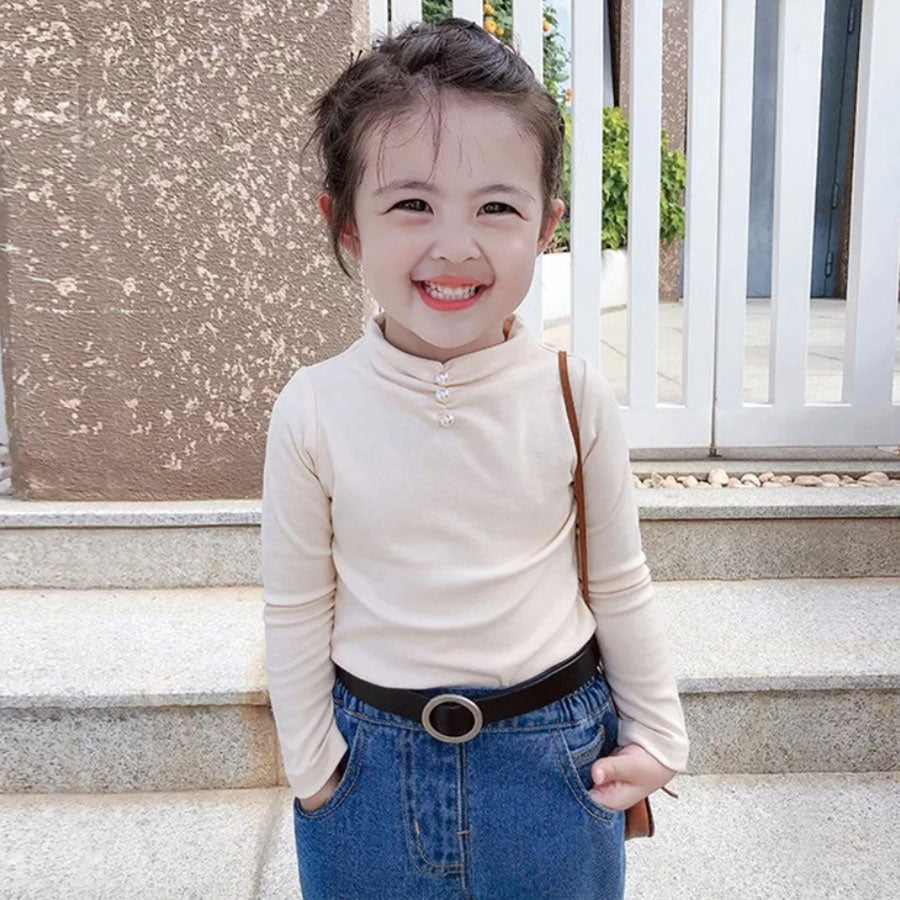 CLEARANCE SALE [Kaos Lengan Panjang] 1 Tahun BB 5-7kg Baju Atasan T-shirt Anak Cewek Perempuan