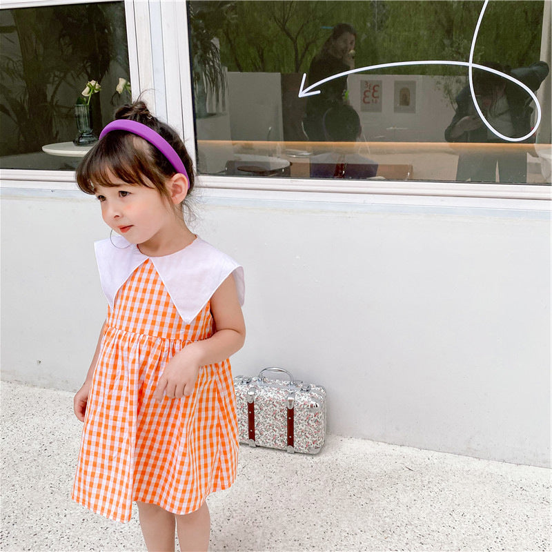 CLEARANCE SALE [Dress Lengan Kutung] 5 Tahun BB 18-22kg Gaun Anak Cewek Perempuan