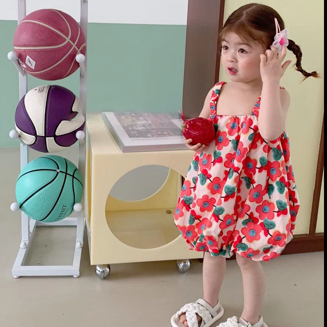 CLEARANCE SALE [Dress Lengan Kutung] 5 Tahun BB 18-22kg Gaun Anak Cewek Perempuan