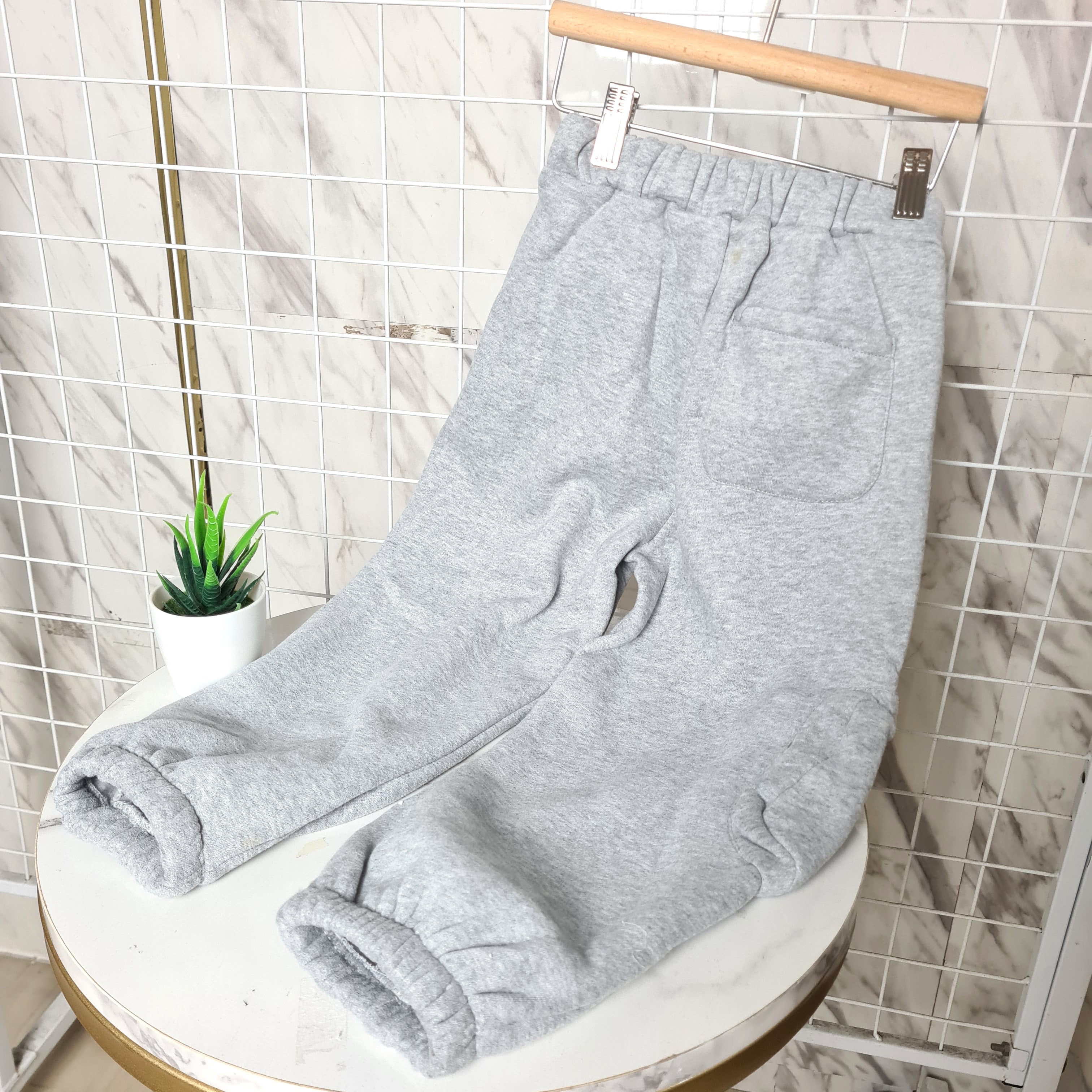 [507S1112] - Bawahan Celana Panjang Jogger Fashion Anak Perempuan - Motif Soft Plain