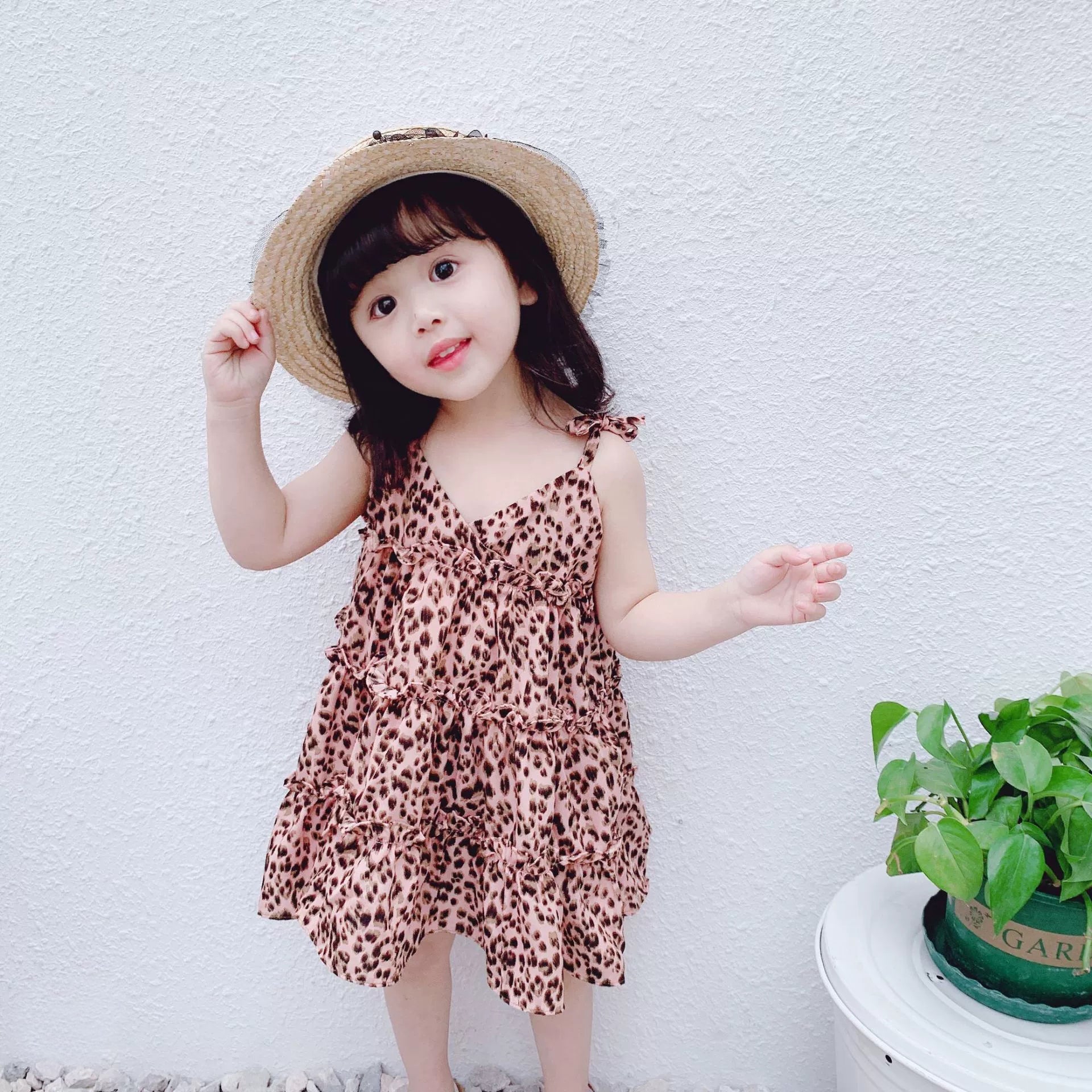 CLEARANCE SALE [Dress Lengan Kutung] 4 Tahun BB 14-18kg Gaun Anak Cewek Perempuan