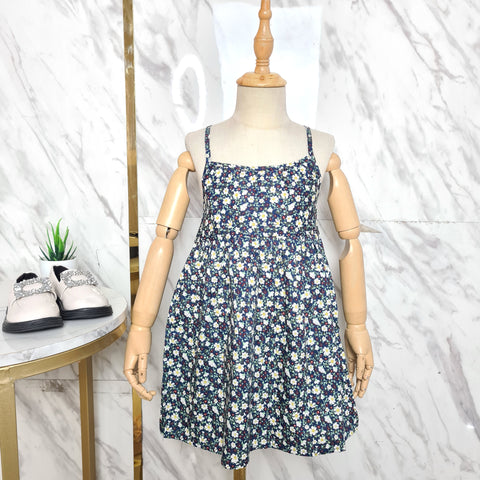[507S1121] - Baju Dress Kutung Fashion Anak Perempuan - Flower Bed