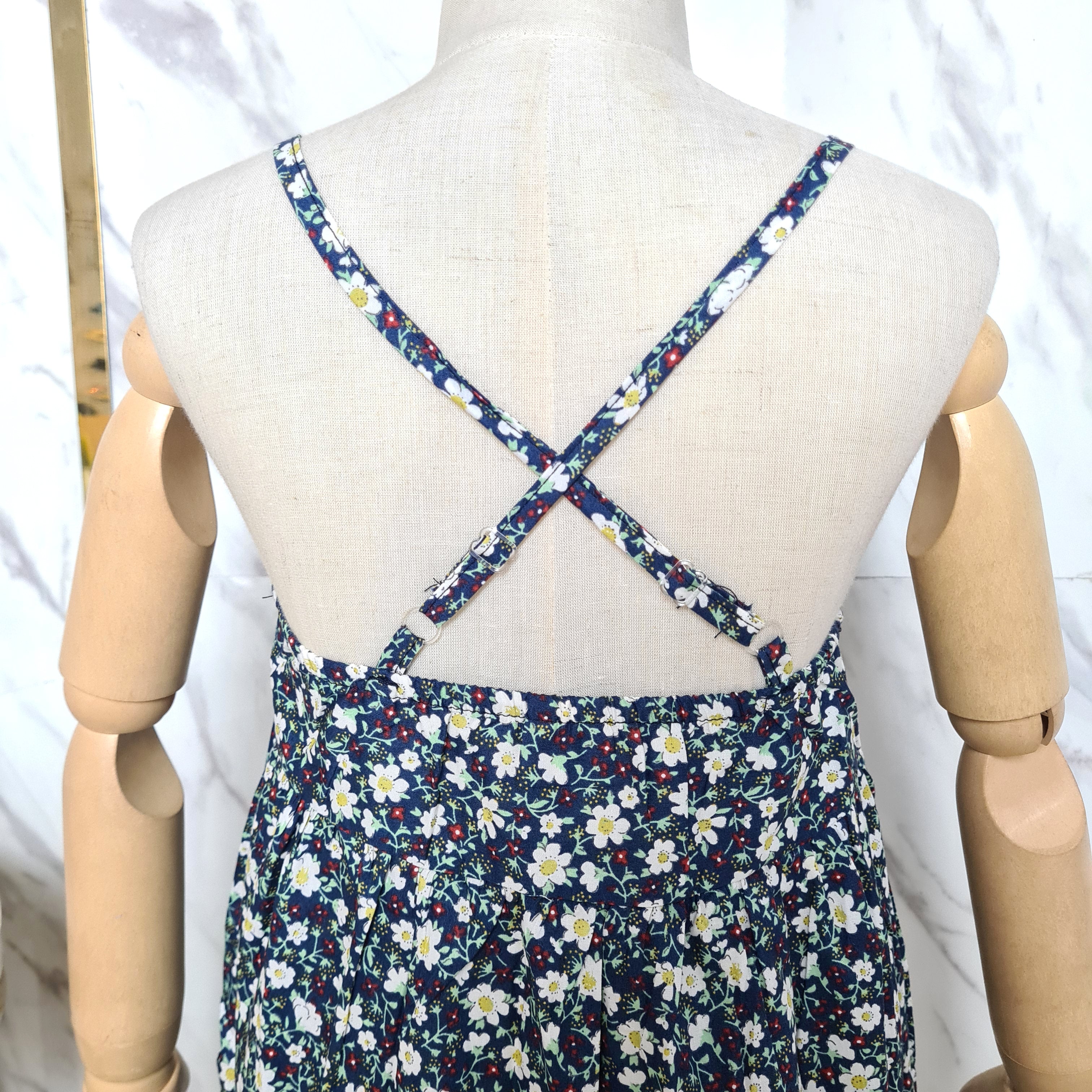 [507S1121] - Baju Dress Kutung Fashion Anak Perempuan - Flower Bed