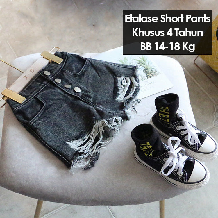 CLEARANCE SALE [Short Pants] 4 Tahun BB 14-18kg Bawahan Celana Pendek Anak Perempuan - BWHSP