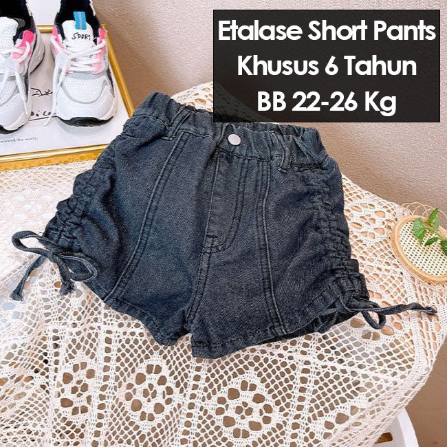 CLEARANCE SALE [Short Pants] 6 Tahun BB 22-26kg Bawahan Celana Pendek Anak Perempuan - BWHSP