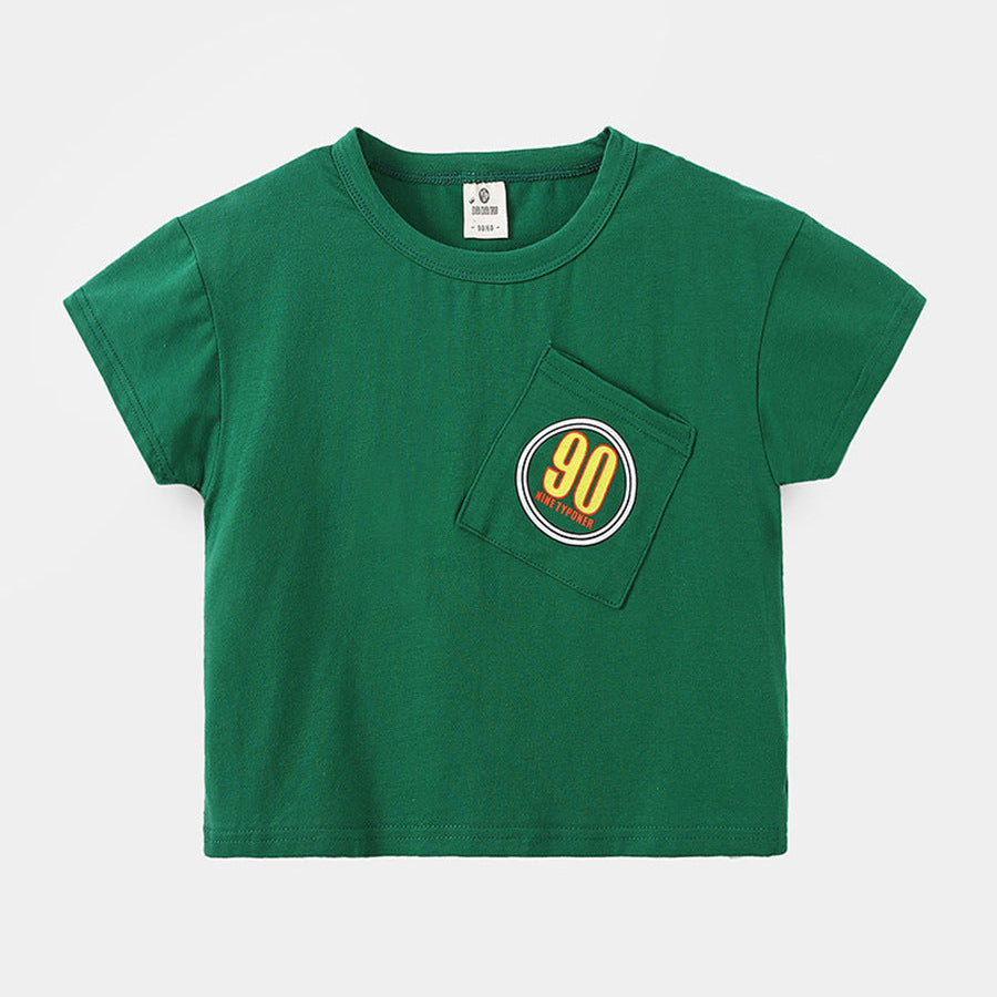 Kaos Pendek [513-BT102] - Baju Atasan T-Shirt Lengan Pendek Fashionable Anak Laki Laki Cowok - BABYHOKI STORE