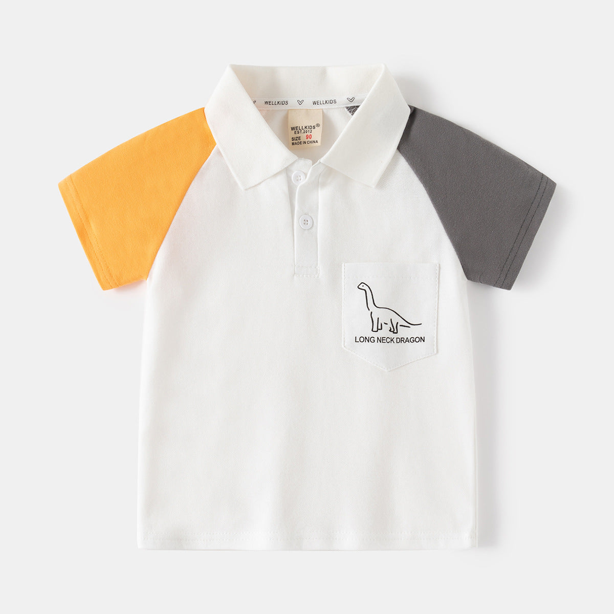 Polo [513-BT104] - Baju Atasan Polo Berkerah Lengan Pendek & Panjang Fashionable Anak Laki Laki Cowok - BABYHOKI STORE