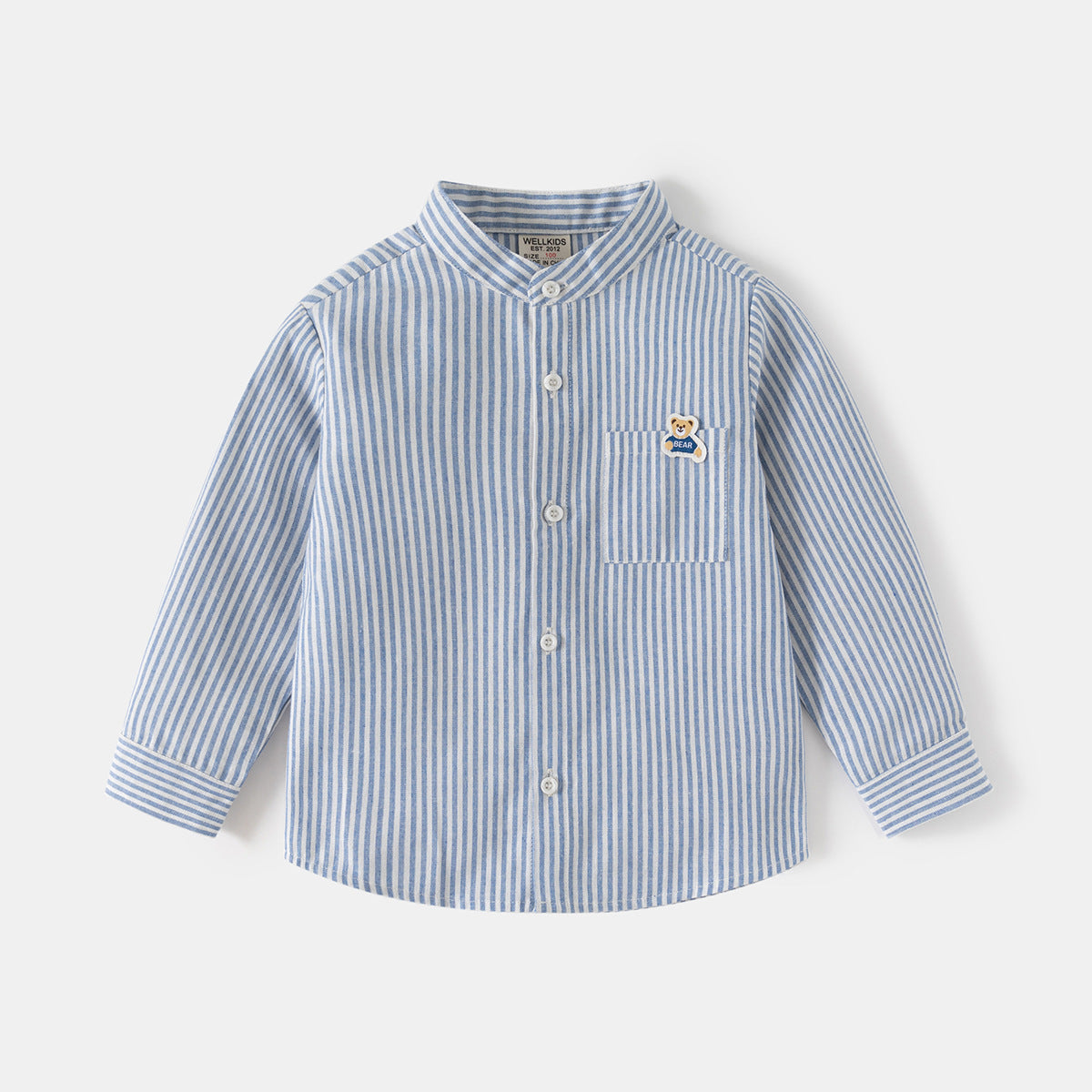 Kemeja Panjang Koko [513-BT109] - Baju Atasan Berkerah Shanghai Imlek Cheongsam Lebaran Lengan Panjang Fashionable Anak Laki Laki Cowok Bermotif - BABYHOKI STORE - BABYHOKI STORE