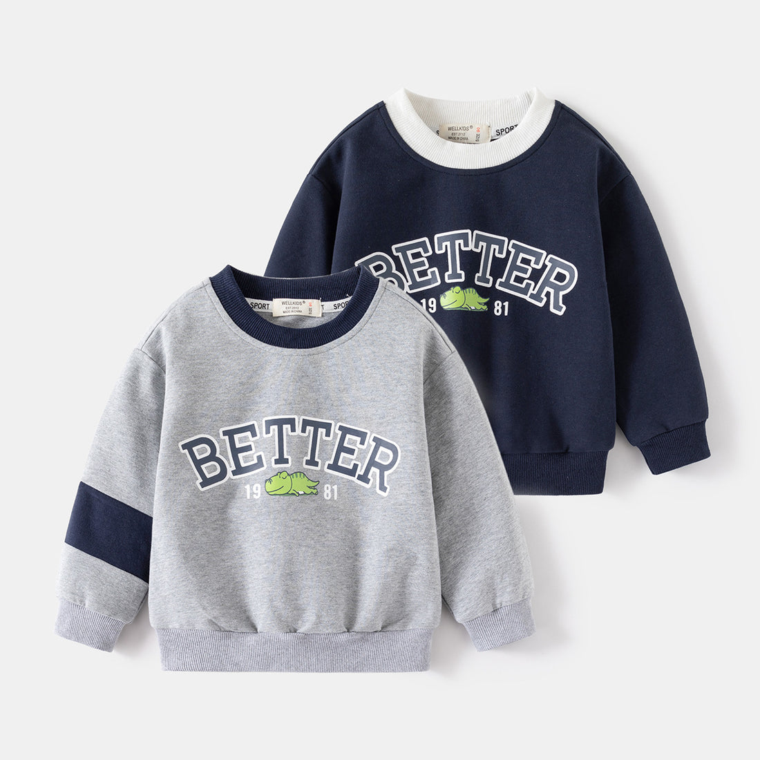 [5131079] - Baju Atasan Sweater Hypebeast Fashion Import Anak Laki-Laki - Motif Crocodile Better