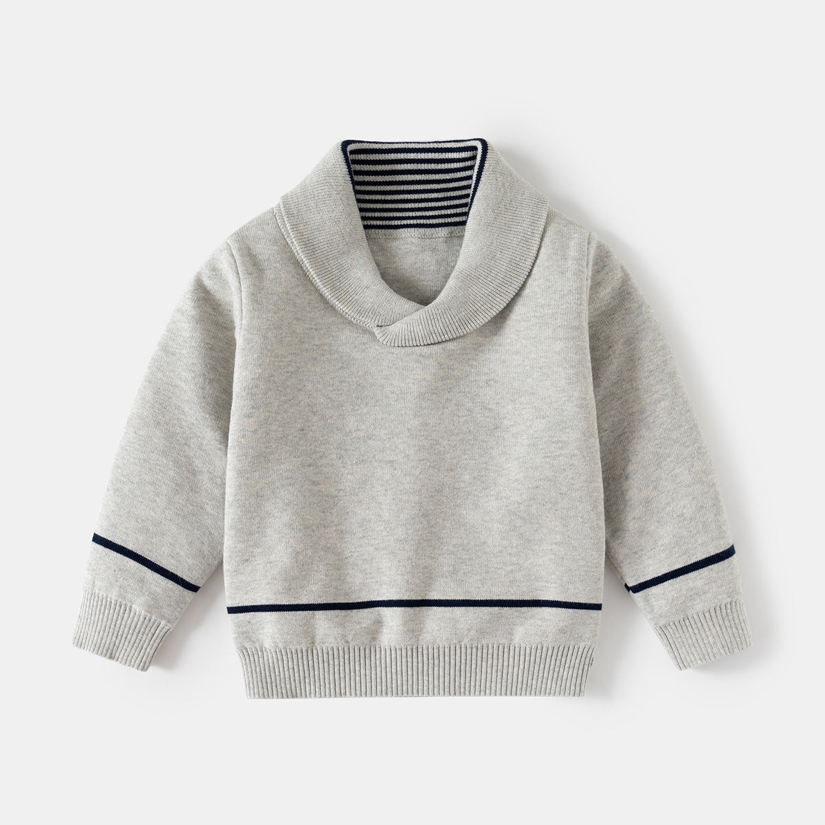 [5131122] - Baju Atasan Outerwear Sweater Korean Version Atasan Lengan Panjang Fashionable Anak Laki Laki Cowok - Motif Collared - BABYHOKI STORE - BABYHOKI STORE