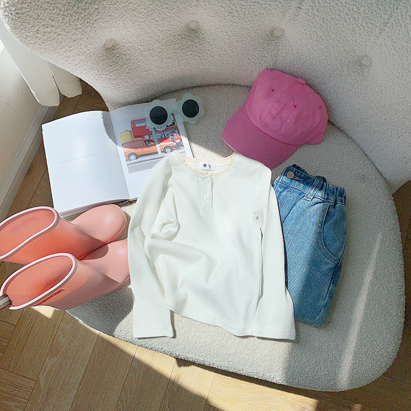 CLEARANCE SALE [Kaos Lengan Panjang] 2 Tahun BB 7-10kg Baju Atasan T-shirt Anak Cewek Perempuan