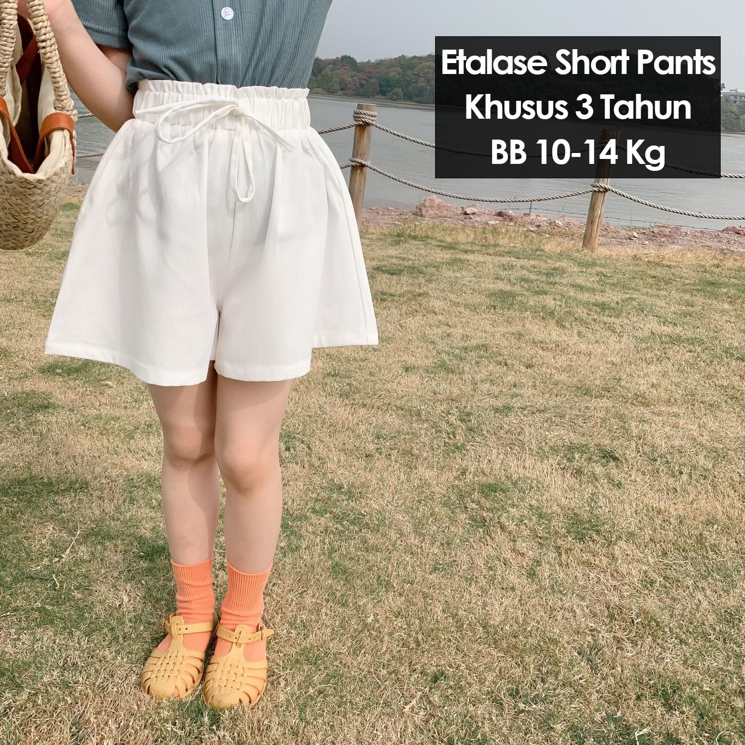 CLEARANCE SALE [Short Pants] 3 Tahun BB 10-14kg Bawahan Celana Pendek Anak Perempuan - BWHSP