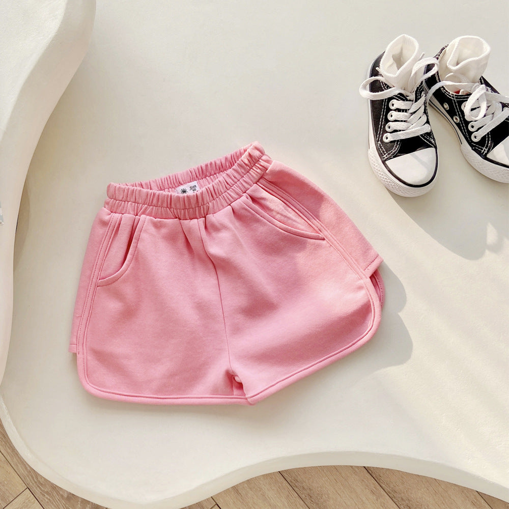 [602122] - Bawahan Celana Pendek Shorts Polos Anak Perempuan Fashion - Motif Simple Plain
