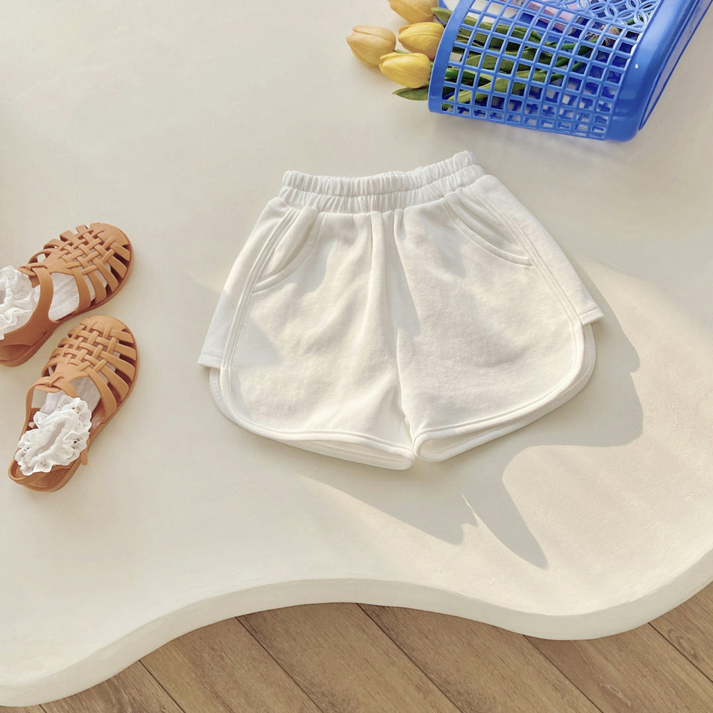 [602122] - Bawahan Celana Pendek Shorts Polos Anak Perempuan Fashion - Motif Simple Plain