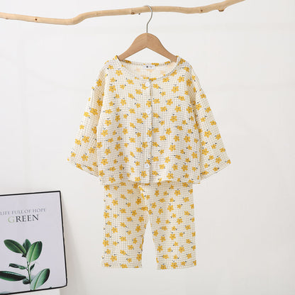 [602132] - Baju Setelan Tidur Piyama Anak Perempuan - Motif Various Fashion