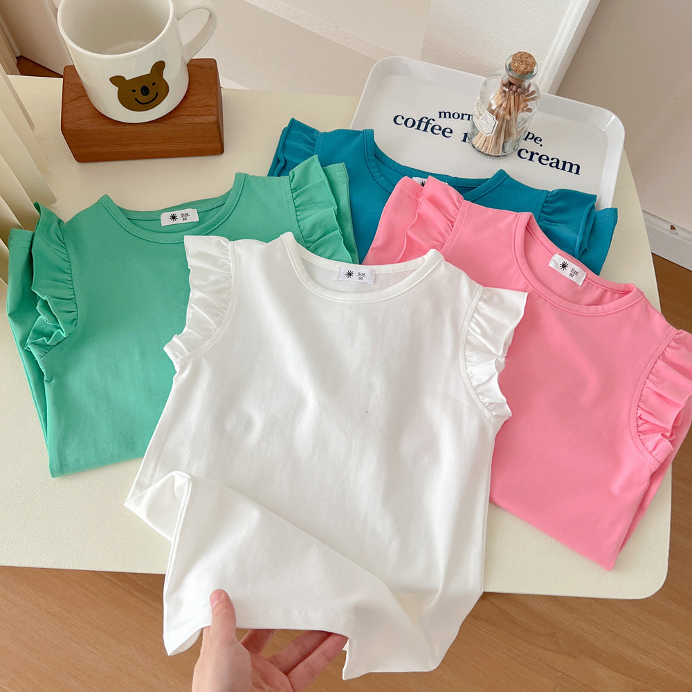[602147] - Baju Dress Kutung Anak Perempuan Import Fashion Kekinian - Motif Soft Wave