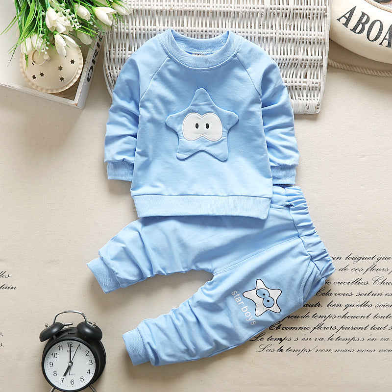 [102236] - Setelan Sweater Anak / Setelan Sweater Anak Trendy - Motif Star Boy