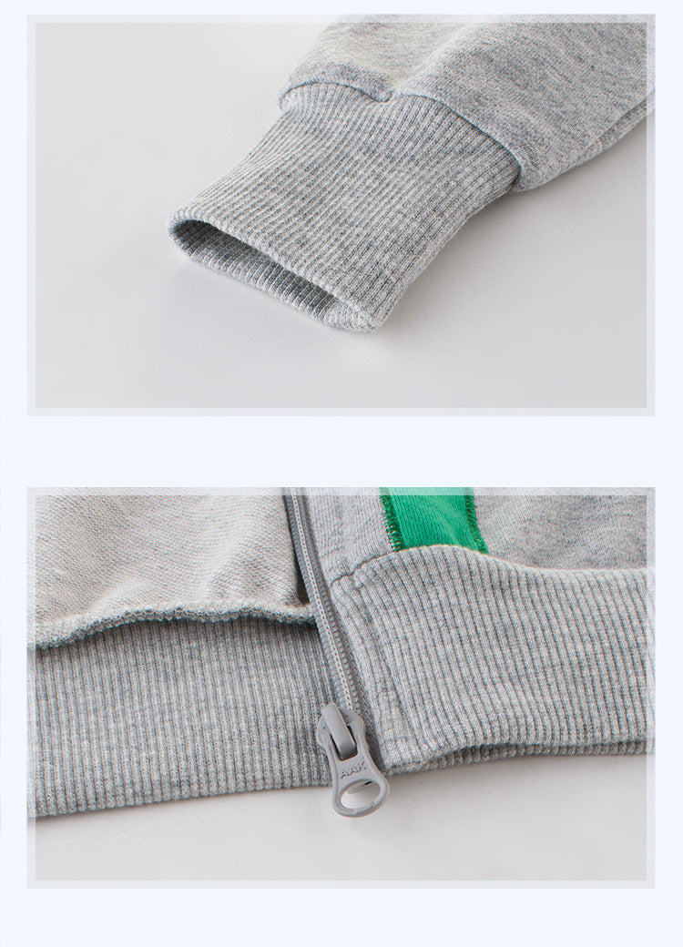 [121171] - Baju Atasan Jaket Hoodiee Lengan Panjang Anak Laki Laki Cowok - Motif Crocodile - BABYHOKI STORE