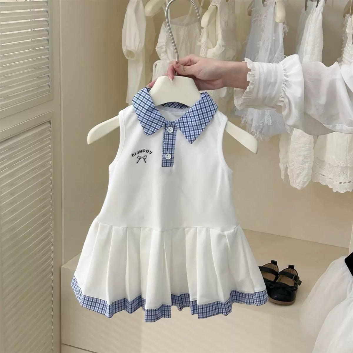 CLEARANCE SALE [Dress Lengan Kutung] 5 Tahun BB 18-22kg Gaun Anak Cewek Perempuan