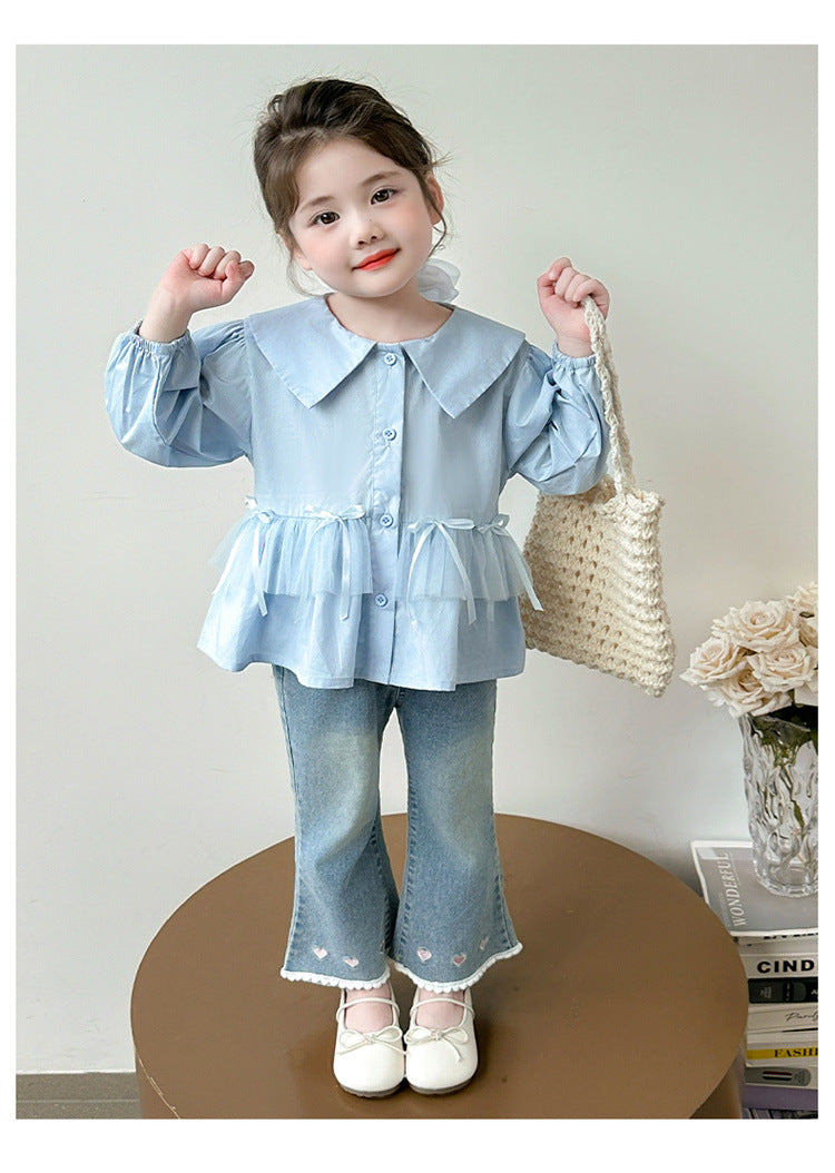 CLEARANCE SALE [Setelan Celana Panjang] 3 Tahun BB 10-14Kg One Set Anak Cewek Perempuan