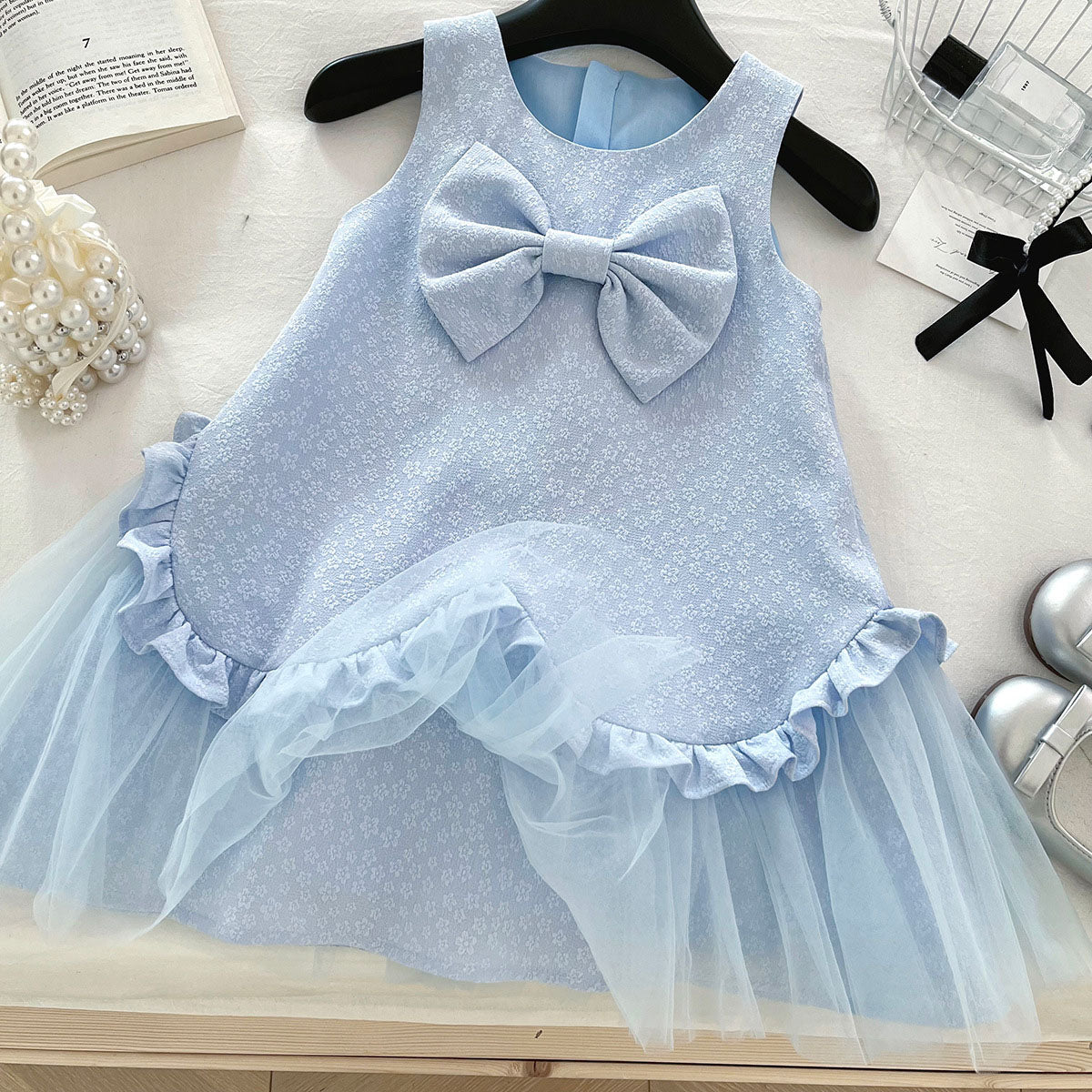 [963132] - Baju Gaun Dress XX Anak Perempuan Cewek - Motif XX - BABYHOKI STORE - BABYHOKI STORE