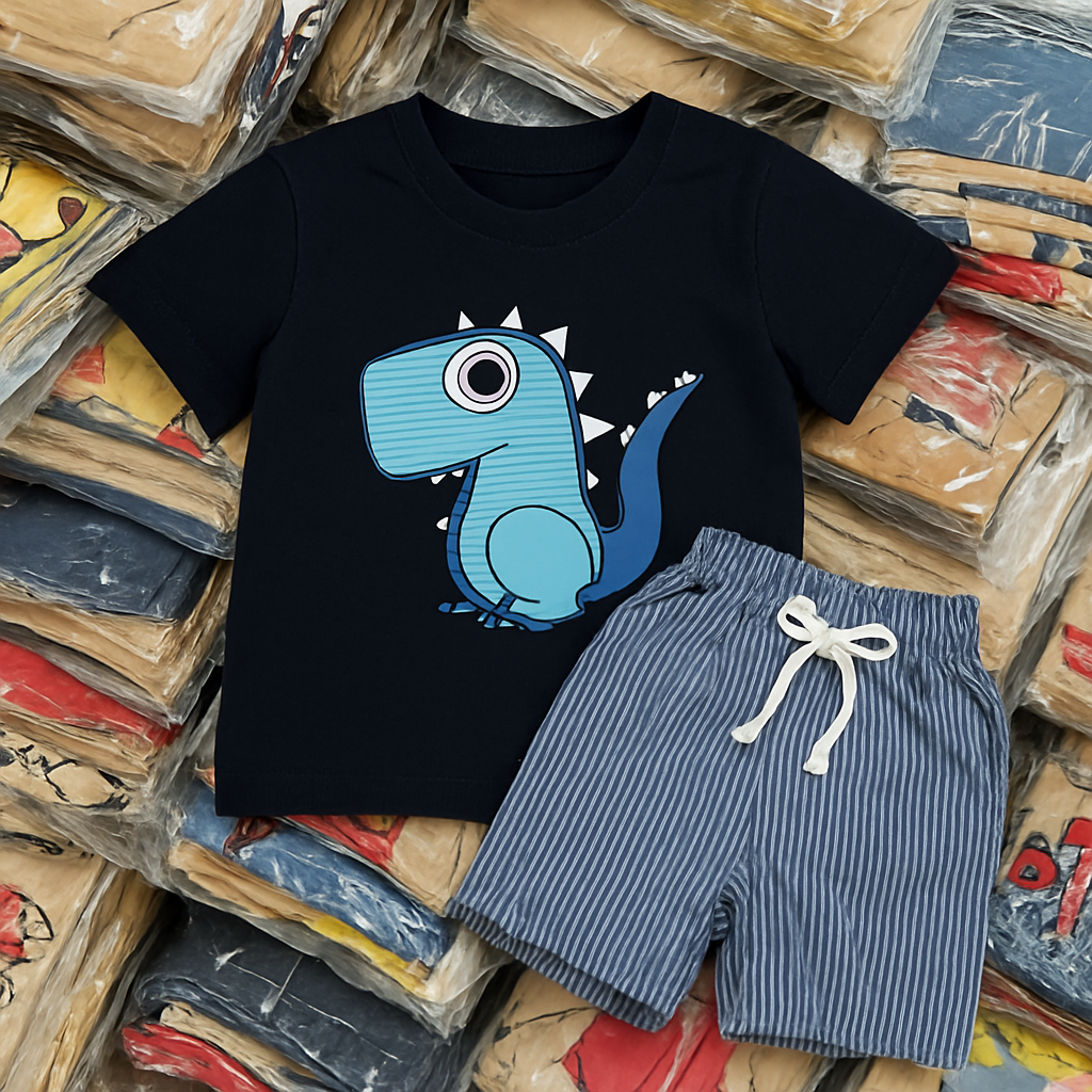 4T Boys [SET] - BB (14-18 kg) Tinggi (73-90cm) Last Stock Clearance Sale - Baju Setelan Anak Laki laki Cowok One Set