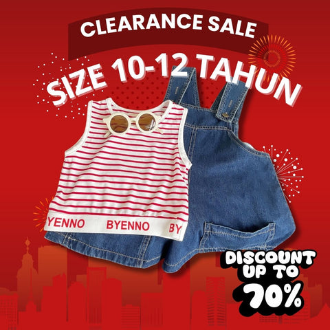 Katalog CLEARANCE SALE 10-12 Tahun Cewek [SET / DRESS] - BB (40-45 kg) Tinggi (135-145 cm) Last Stock - Baju Setelan Anak Tanggung Girls Cewek Perempuan One Set