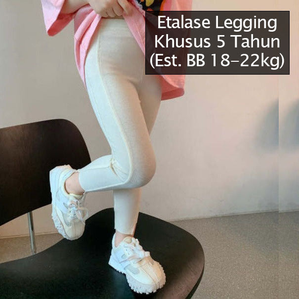 CLEARANCE SALE Legging Anak Perempuan 5 Tahun BB 18-22kg