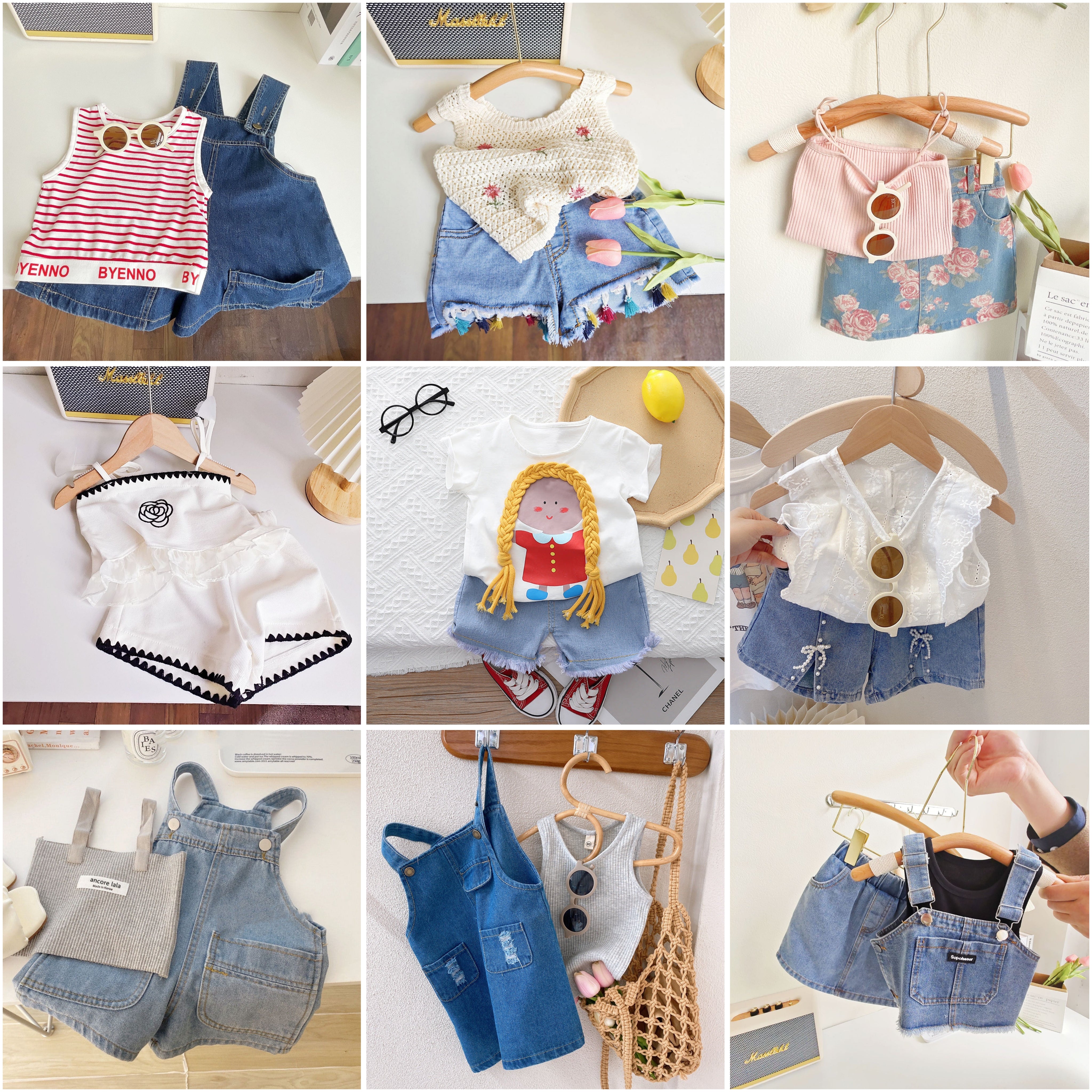 Koleksi 8 Thn Cewek [SET / DRESS] - BB (30-35 kg) Tinggi (110-130 cm) Last Stock Clearance Sale - Baju Setelan Anak Tanggung Girls Cewek Perempuan One Set