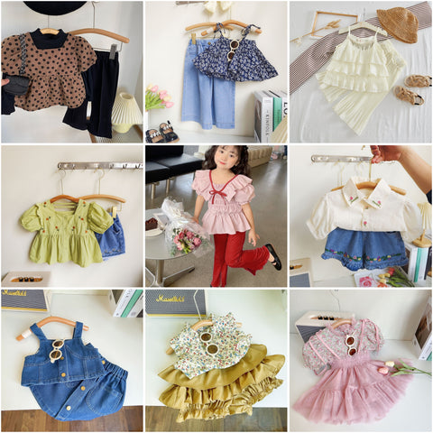 Koleksi 10-12 Thn Cewek [SET / DRESS] - BB (40-45 kg) Tinggi (135-145 cm) Last Stock Clearance Sale - Baju Setelan Anak Tanggung Girls Cewek Perempuan One Set