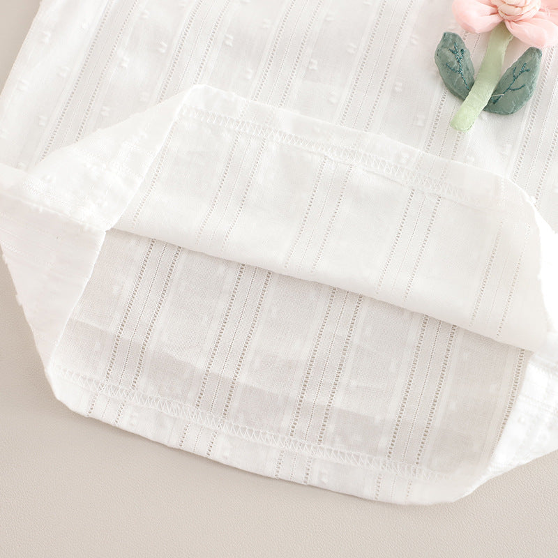 [368581] - One Set 2in1 Baju Setelan Atasan Lengan Kutung Bawahan Celana Pendek Balon Fashion Comfortable Summer Anak Perempuan Cewek - Motif Cute 3D Flower - BABYHOKI STORE