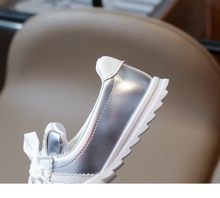 [381289 Size 26-35] - Sepatu Sandal Sneaker Sports Shoes Comfortable Fashion Korean Anak Perempuan Cewek - Motif Color Stripe - BABYHOKI STORE