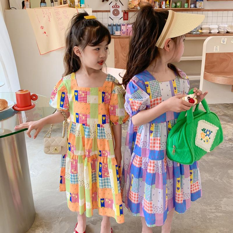 CLEARANCE SALE [Dress Lengan Pendek] 4 Tahun BB 14-18Kg Gaun Anak Cewek Perempuan