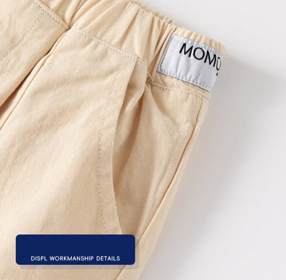 [5131070] - Bawahan Celana Pendek Chino Fashion Anak Laki-Laki - Motif Pocket Stitching