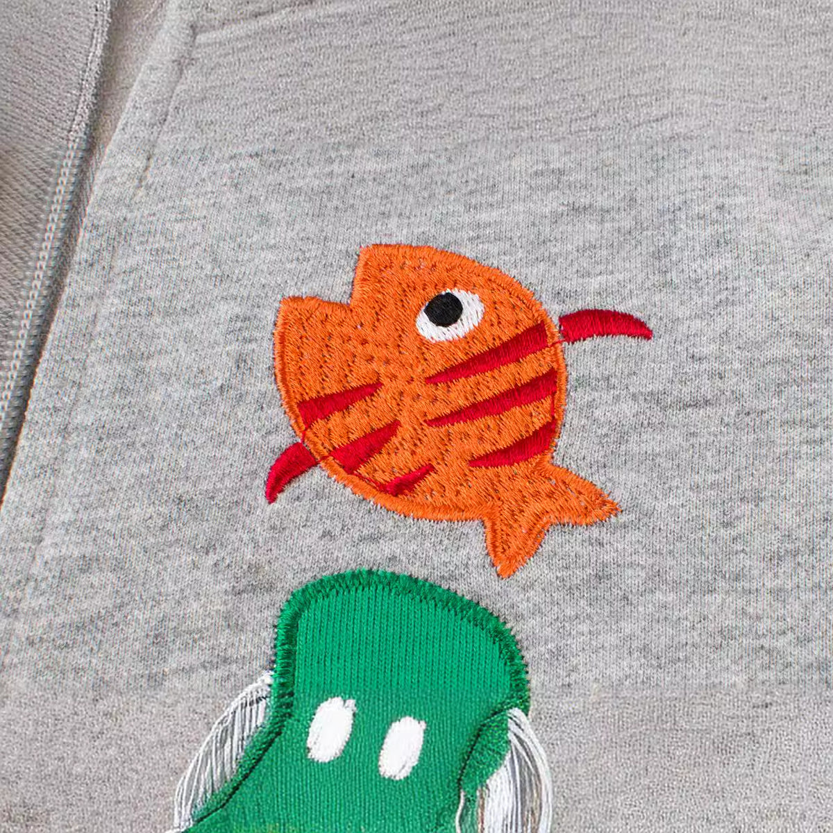 [121171] - Baju Atasan Jaket Hoodiee Lengan Panjang Anak Laki Laki Cowok - Motif Crocodile - BABYHOKI STORE