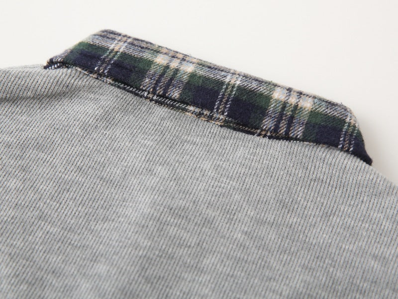 [383198] - Atasan Sweater Kemeja Lengan Panjang Anak Laki-Laki - Motif Casual Fashion