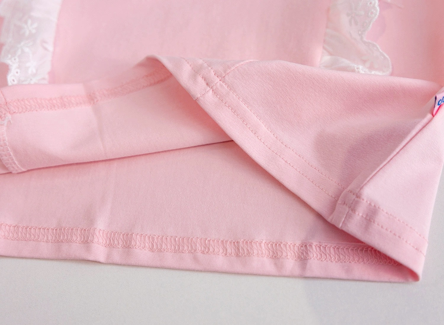 [721106] - Baju Atasan Blouse Renda Lengan Pendek Anak Perempuan - Motif Cherry Ribbon