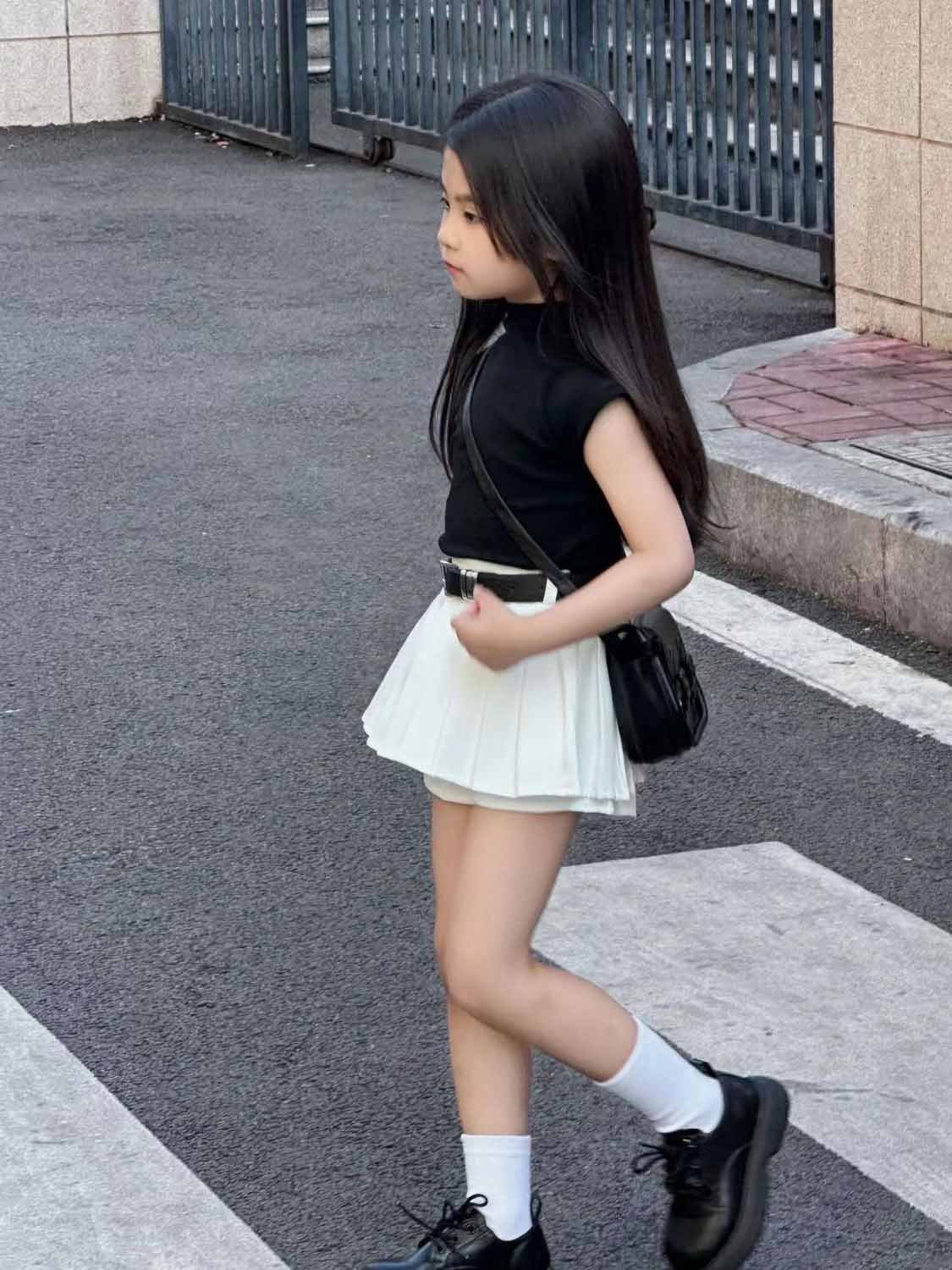 [5071032] - Setelan Baju Kutung Bawahan Rok Fashion Anak Perempuan - Motif Casual Plain