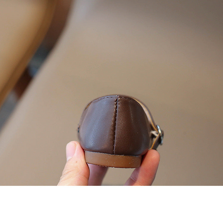 [381279 Size 21-35] - Sepatu Flat Slip On Bow Shoes Anak Perempuan Cewek - Motif Bow Knot Soft-Soled - BABYHOKI STORE