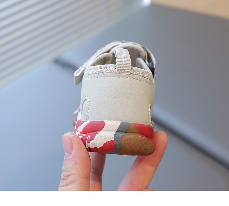 [381272 Size 23-36] - Sepatu Sandal Elastic Buckle Casual Shoes Anak Laki Laki Cowok Perempuan Cewek - Motif Camouflage - BABYHOKI STORE